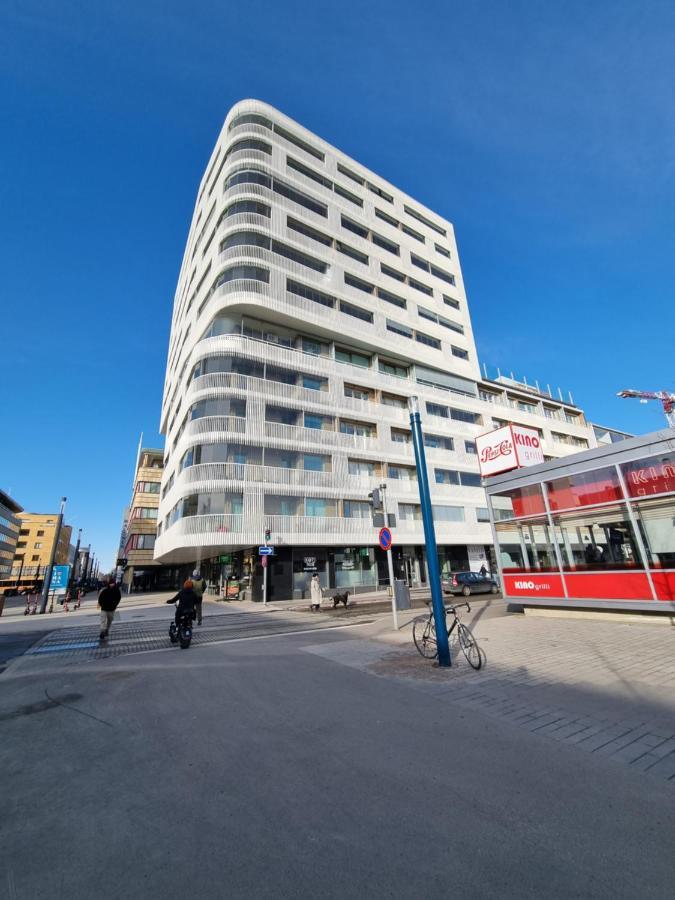 Penthouse In The Oulu Center Apartment Bagian luar foto